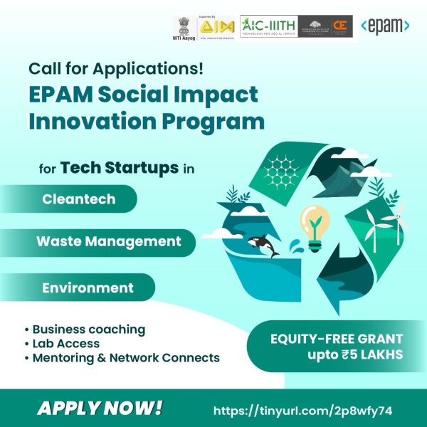 EPAM Social Impact Innovation Program by AIC- IIITH
